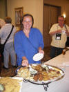 Catherina at the Welcome Reception